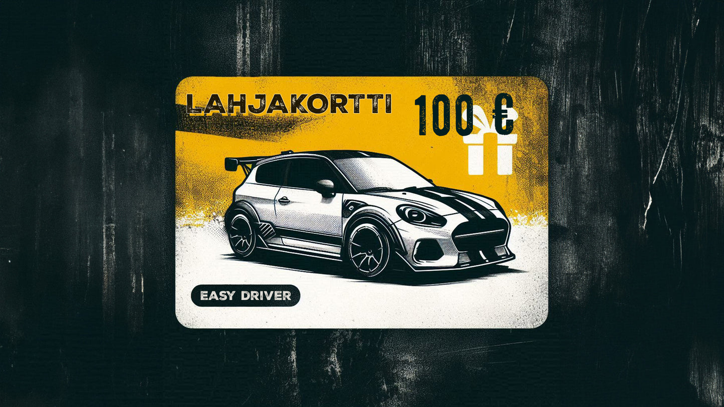 Lahjakortti Easy Driver -autokouluun