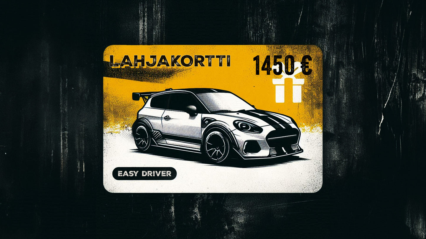 Lahjakortti Easy Driver -autokouluun