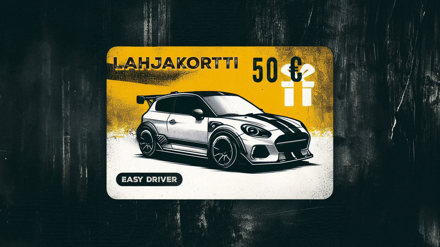 Lahjakortti Easy Driver -autokouluun